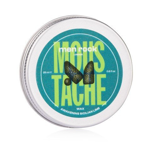 Men Rock Ūsų vaškas Awakening Sicilian Lime Moustache Wax