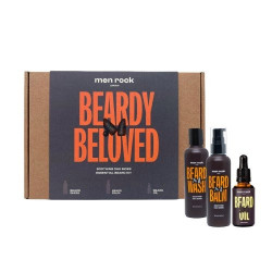 Men Rock Barzdos priežiūros priemonių rinkinys Beardy Beloved Soothing Oak Moss Beard Kit