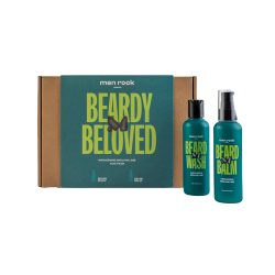 Men Rock Barzdos priežiūros priemonių rinkinys Sicilian Lime Beardy Beloved Duo Kit