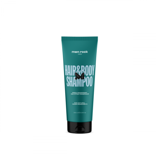 Men Rock Šampūnas ir kūno prausiklis vyrams Hair&Body Shampoo