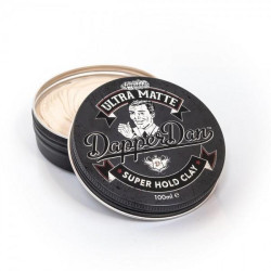 Dapper Dan Itin stiprios fiksacijos matinis modeliavimo molis Ultra Matte Super Hold Clay