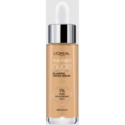 L'Oréal Paris Skystas makiažo pagrindas True Match Nude Plumping Tinted Serum