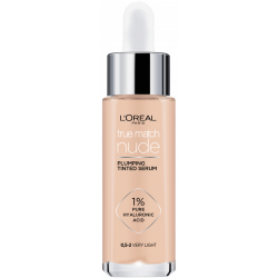 L'Oréal Paris Skystas makiažo pagrindas True Match Nude Plumping Tinted Serum