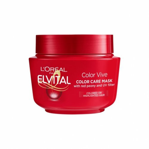 L'Oréal Paris Kaukė dažytiems plaukams Elvital Color Vive Color Care Mask