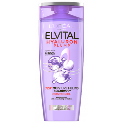 L'Oréal Paris Drėgmę grąžinantis šampūnas Elvital Hyaluron Plump 72H Moisture Filling Shampoo