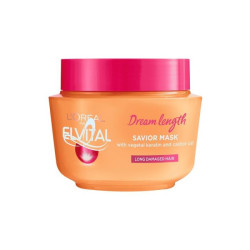 L'Oréal Paris Atkuriamoji ilgų pažeistų plaukų kaukė Elvital Dream Length Savior Mask