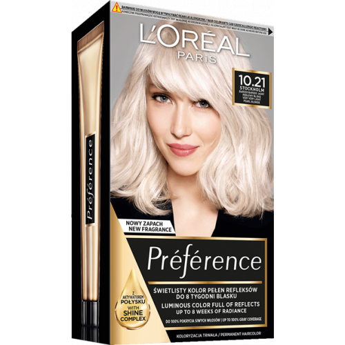 L'Oréal Paris Ilgalaikiai plaukų dažai Preference Permanent Hair Color