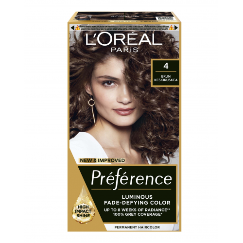 L'Oréal Paris Ilgalaikiai plaukų dažai Preference Permanent Hair Color