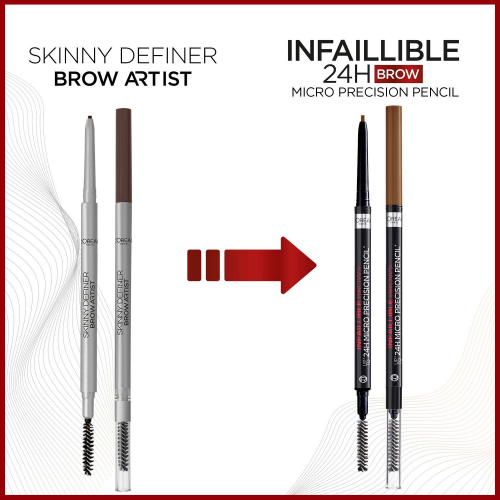 L'Oréal Paris Antakių pieštukas Infaillible Brows 24H Micro Precision Pencil