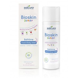 Veido ir kūno prausiklis vaikams Salcura Bioskin Junior Face&Body wash 200 ml