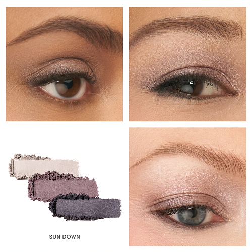 Jane Iredale Trijų spalvų akių šešėliai PurePressed Eye Shadow Triple