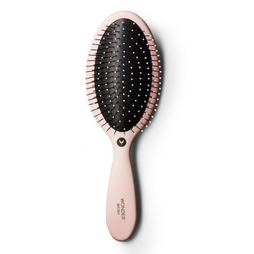 Rožinis plaukų šepetys su SmartFlex šereliais HH Simonsen Wonder Brush Dusty Rose