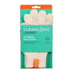 Cleanlogic Šveičiamosios kūno pirštinės Sustainable Exfoliating Body Gloves