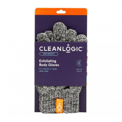 Cleanlogic Šveičiamosios kūno pirštinės Detoxify Exfoliating Body Gloves