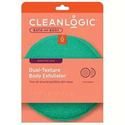 Cleanlogic Kūno šveitimo kempinė Bath & Body Sensitive Skin Dual-Texture Body Exfoliator