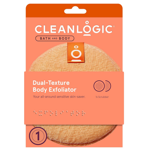 Cleanlogic Kūno šveitimo kempinė Dual Texture Body Exfoliator