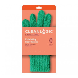 Cleanlogic Šveičiamosios kūno pirštinės Bath & Body Exfoliating Body Gloves