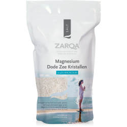 Zarqa Negyvosios jūros druska su grynais magnio kristalais  ZARQA Magnesium Salt 1kg