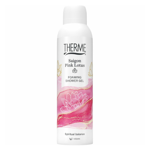 Therme Dušo Putos Saigon Pink Lotus Foaming Shower Gel