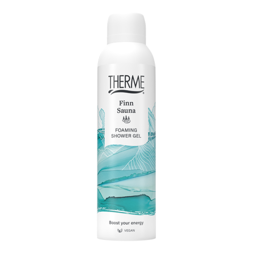 Therme Gaivinančios dušo putos Finn Sauna Fresh Foaming Shower Gel