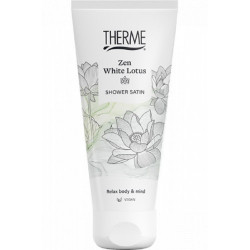 Therme Kūno prausiklis Therme Zen White Lotus Shower Satin 200 ml