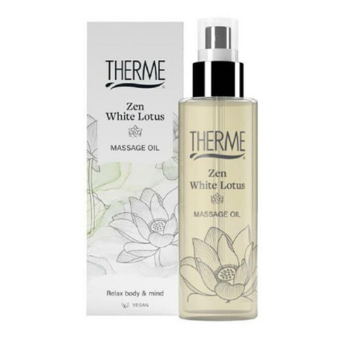 Therme Masažo aliejus Therme Zen White Lotus Massage Oil 125 ml