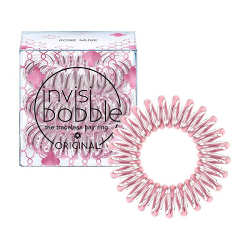 Invisibobble Gumytės plaukams Invisibobble Time To Shine Rose Muse 3 vnt.