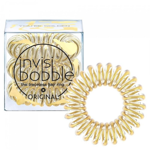 Invisibobble Plaukų gumytės Invisibobble Original TIME TO SHINE You´re Golden 3vnt