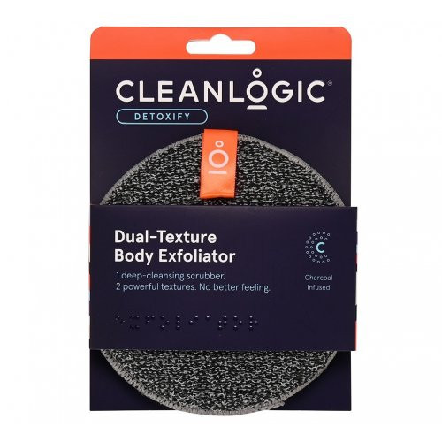 Cleanlogic Kūno šveitimo kempinė Detoxify Dual-Texture Body Exfoliator