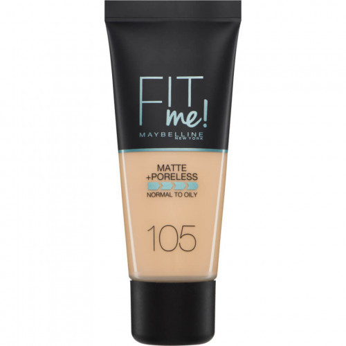 Maybelline Skystas makiažo pagrindas Fit Me Matte + Poreless Foundation