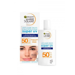 Garnier Apsauginis veido fluidas Ambre Solaire UV Protection Fluid SPF50