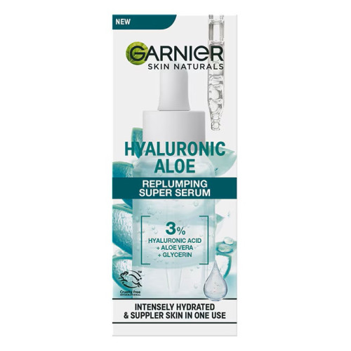 Garnier Drėkinamasis veido serumas su alavijų ekstraktu Hyaluronic Aloe Replumping Serum