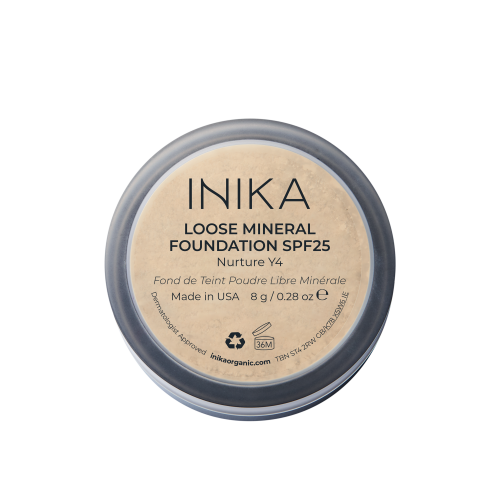 Inika Organic Loose Mineral Foundation SPF25 Biri mineralinė pudra 8g