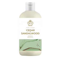 Rich Drėkinamoji ir maitinamoji dušo želė su ryškiu medienos aromatu Pure Luxury Cedar & Sandalwood Shower Gel