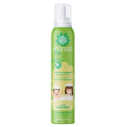 O’LYSEE Dušo putos vaikams Kids 3 in 1 Moisturizing Whipped Shower Foam Apple and Pear