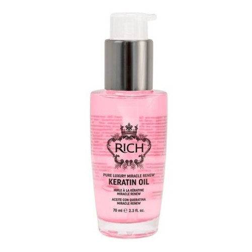 Rich Keratino aliejus plaukams Pure Luxury Miracle Renew Keratin Oil