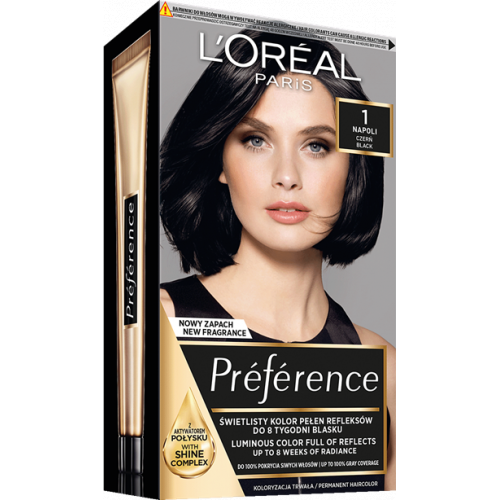 L'Oréal Paris Ilgalaikiai plaukų dažai Preference Permanent Hair Color