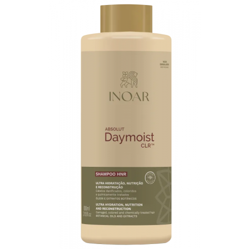 INOAR Daymoist Shampoo - šampūnas chemiškai pažeistiems plaukams