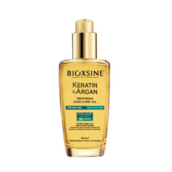 Bioxcin (Bioxsine) Atstatomasis plaukų aliejus Keratin & Argan Repairing Hair Oil