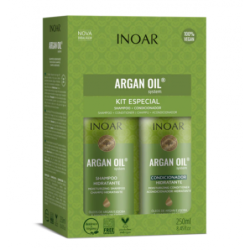 Inoar Intensyviai drėkinantis rinkinys su Argano aliejumi Argan Oil Duo Kit