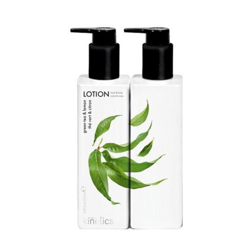 Kinetics Parfumuotas losjonas rankoms ir kūnui su žaliąja arbata ir citrinomis Hand & Body Lotion Green Tea & Lemon