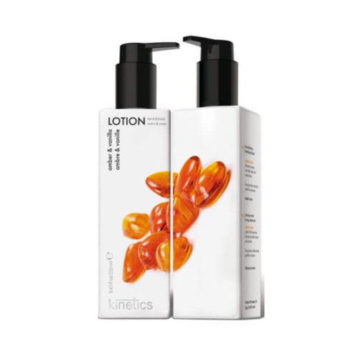 Kinetics Parfumuotas losjonas rankoms ir kūnui gintaro ir vanilės aromato Hand & Body Lotion Amber & Vanilla