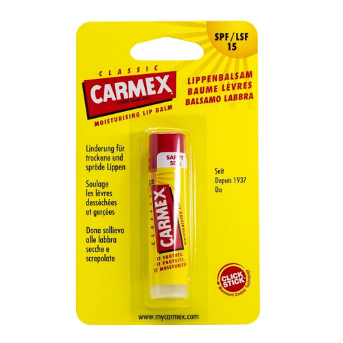 Carmex Lūpų balzamas Classic Click Stick SPF15