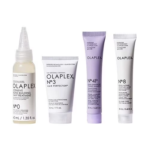 Olaplex Plaukų priežiūros rinkinys šviesiaplaukėms Unbreakable Blondes Mini Kit