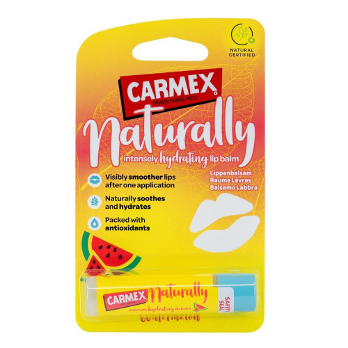 Carmex Drėkinantis lūpų balzamas Naturally Intensely Hydrating Lip Balm