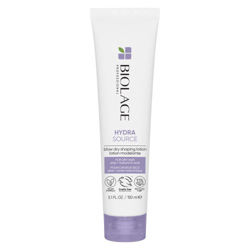 Biolage Nuo karščio saugantis drėkinamasis losjonas Hydra Source Blow Dry Hydrating Styling Lotion