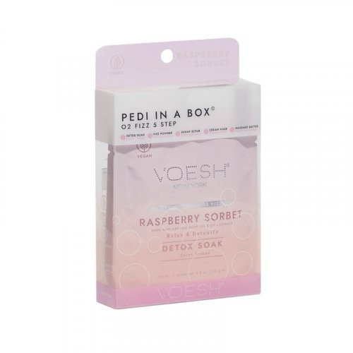 VOESH Procedūra pėdoms Pedi In A Box O2 Fizz 5in1 Raspberry Sorbet