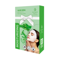 STAY WELL Drėkinanti veido kaukė Classic Mask Moisturizing Aloe Vera