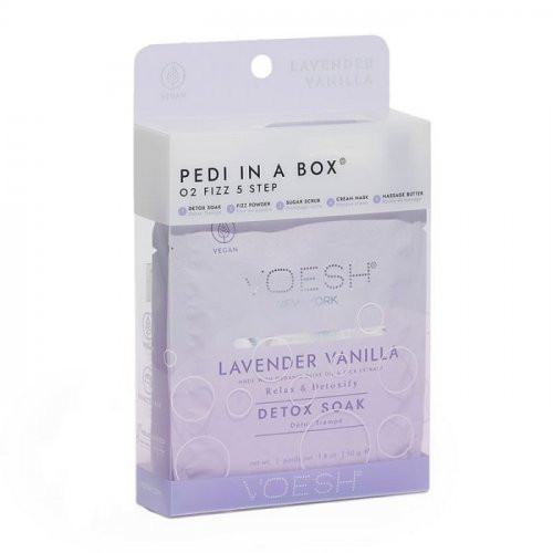 VOESH Procedūra pėdoms Pedi In A Box O2 Fizz 5in1 Lavender Vanilla