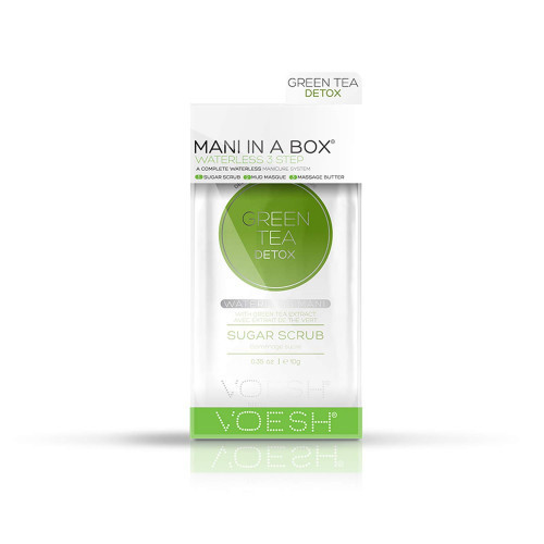 VOESH Procedūra rankoms Waterless Mani In A Box 3in1 Green Tea Detox